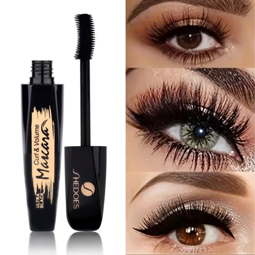 LashMascara 1+2 GRATIS: Ultra Sort Ekstra Volumen Øjenvippemascara