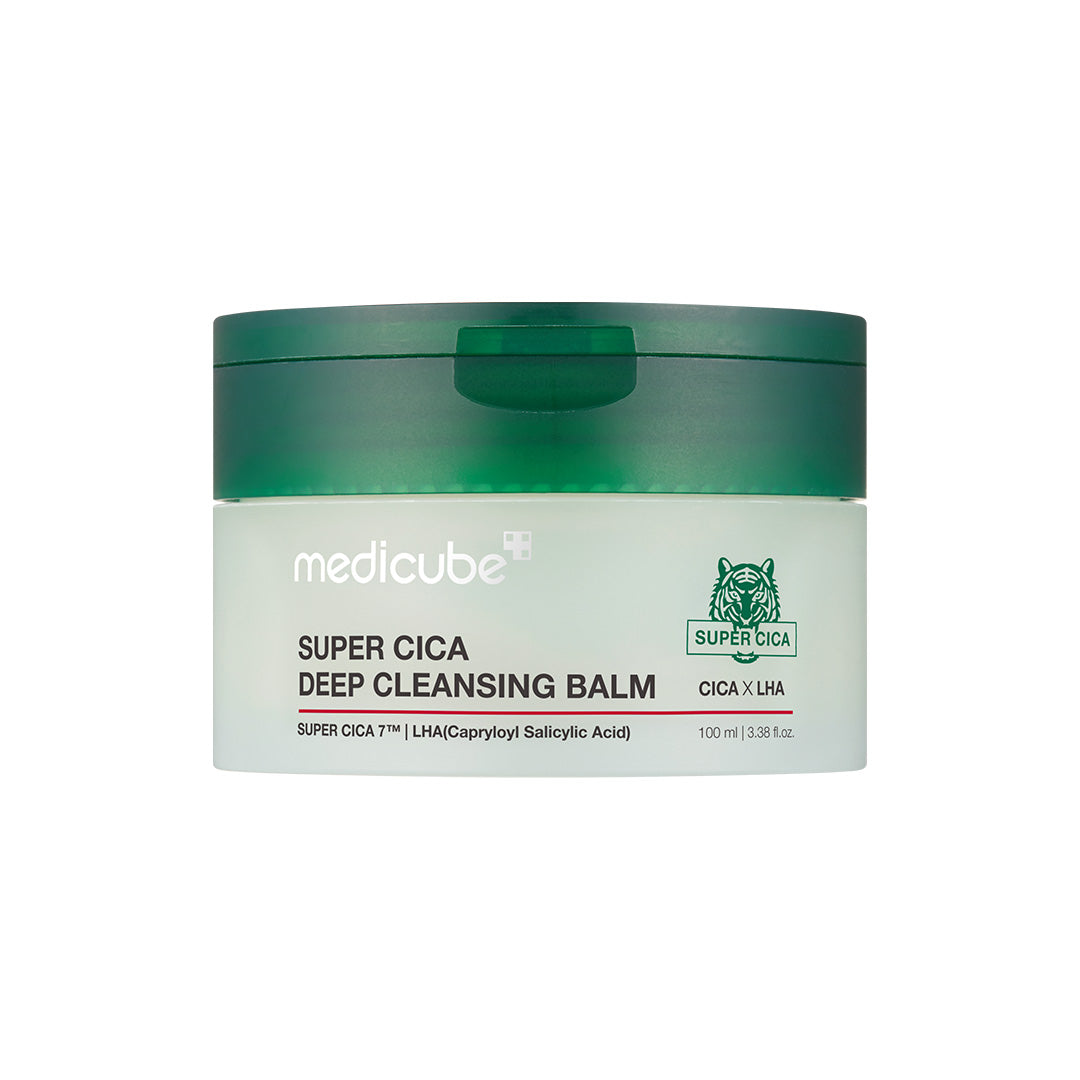 Eksfolierende rensebalm med centella og LHA til makeupfjerning, 100 ml, vegansk
