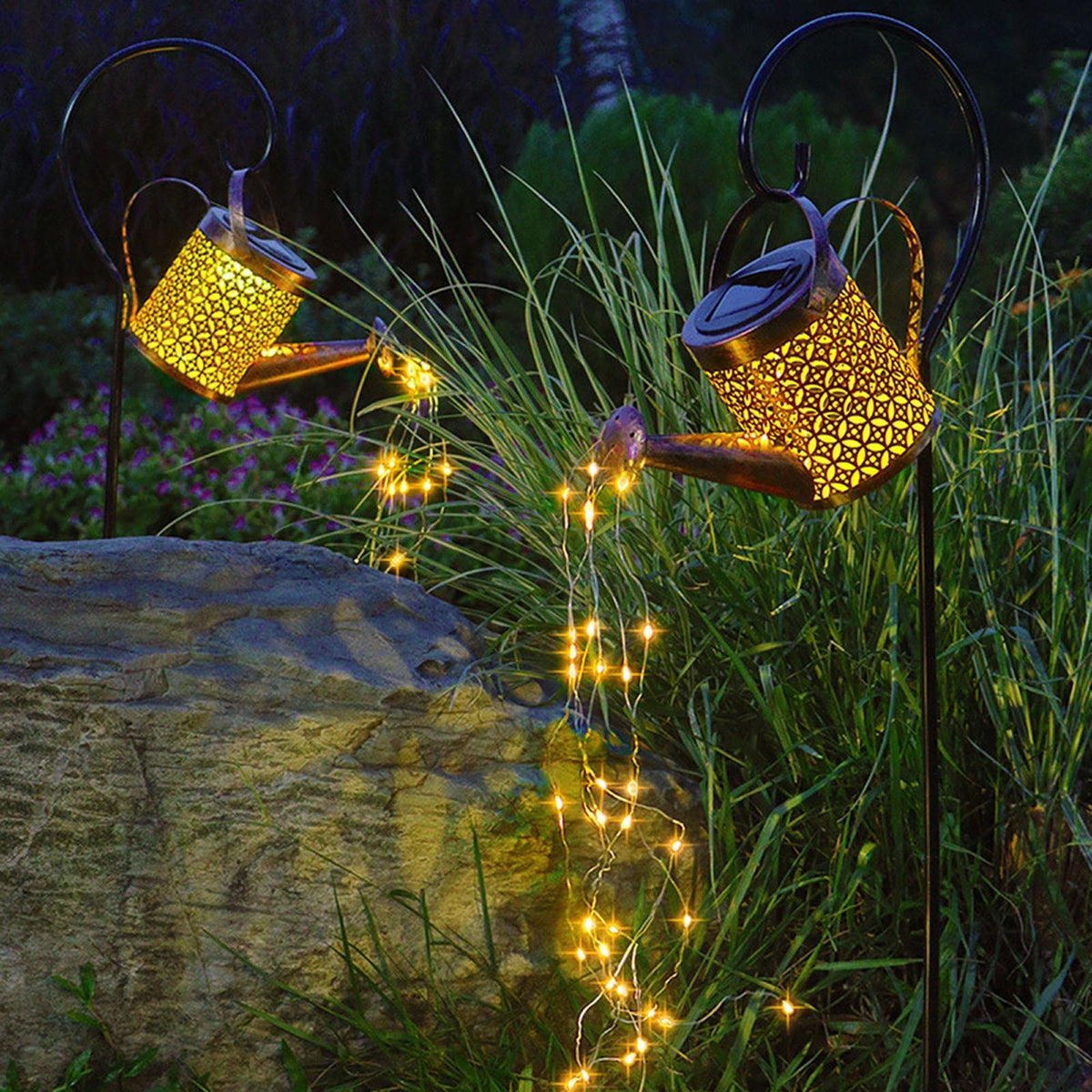 Ledsen™ WaterMagic: Solcelledrevet Magisk Vandkande Havebelysning