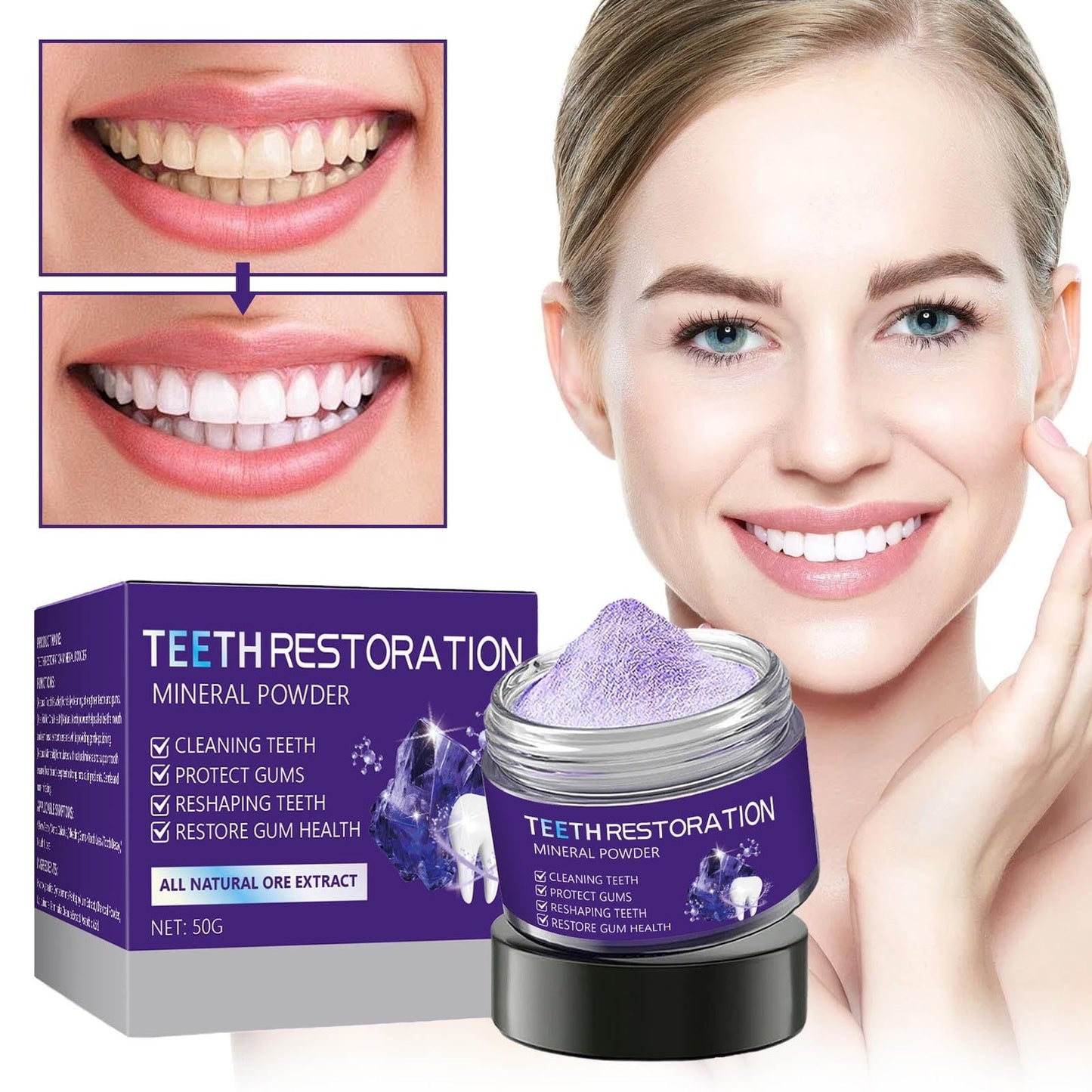 DentaShield tandplejeprodukt med hydroxyapatit