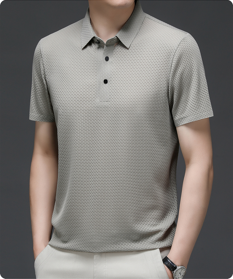 Icone™ BreathableShirt 1+1 GRATIS: Stilfuld Åndbar Mænd Kortærmet Skjorte