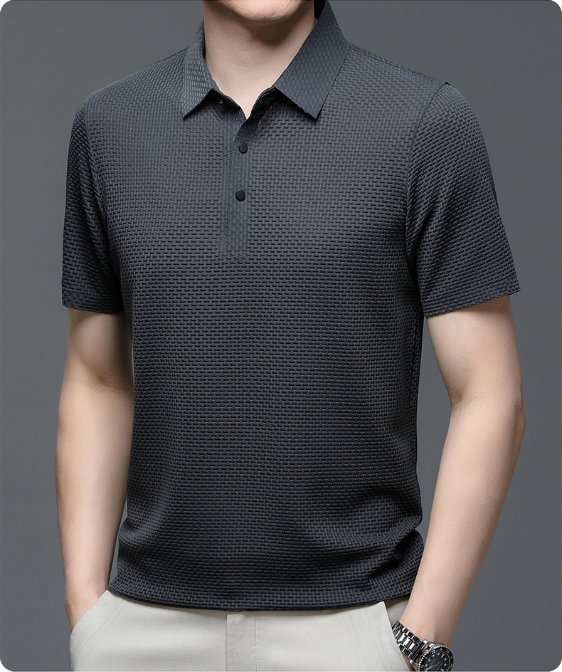 Icone™ BreathableShirt 1+1 GRATIS: Stilfuld Åndbar Mænd Kortærmet Skjorte