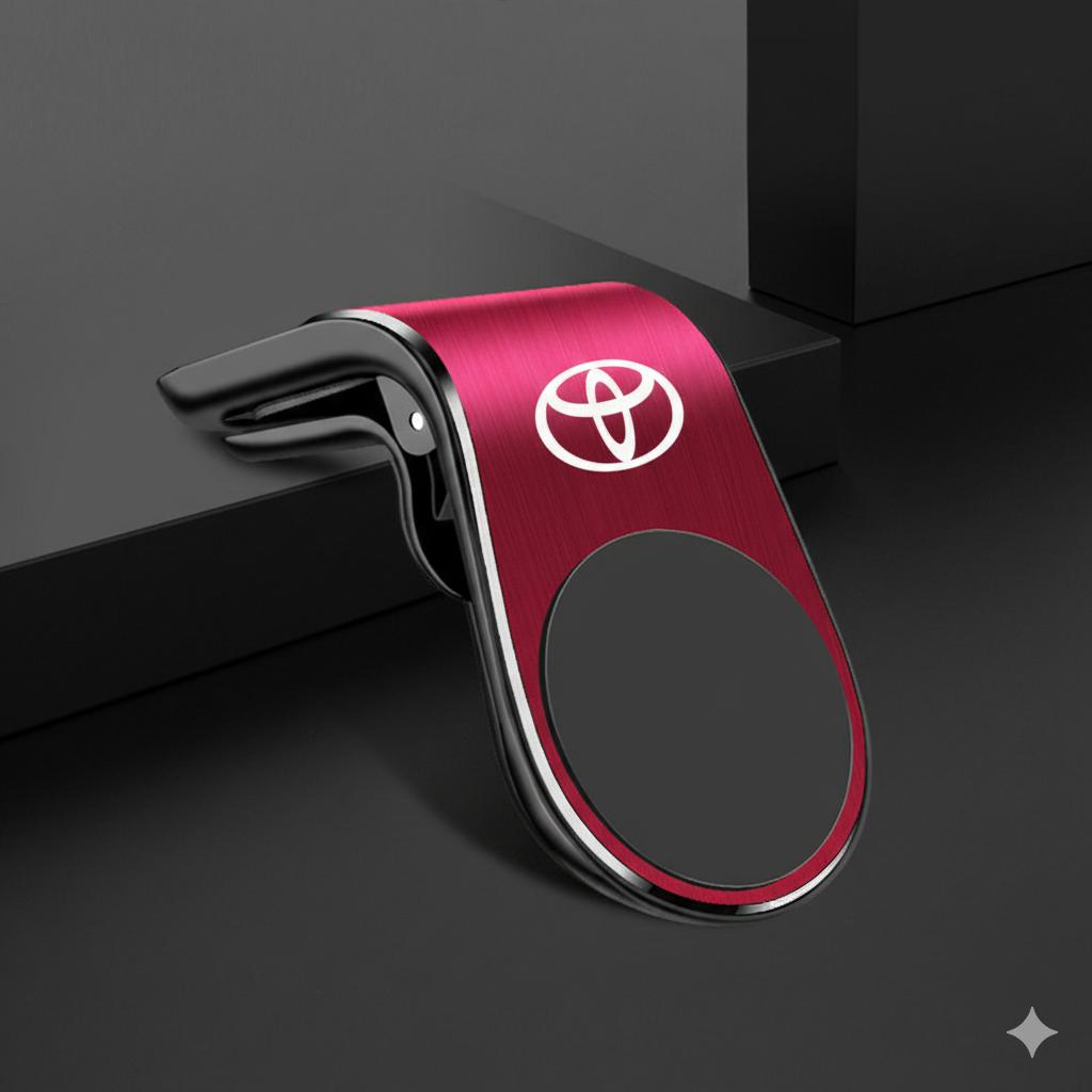 Holder360° MobileMount 1+1 GRATIS: Stærk Sikker Magnetisk 360° Rotation Mobil Montering