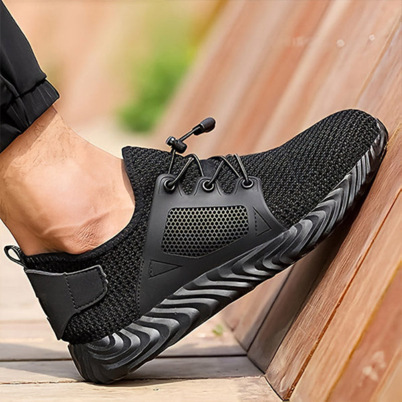 Happy™ BreathableShoes: Åndbare Komfortable Klassiske Stile Arbejdssikkerhedssko