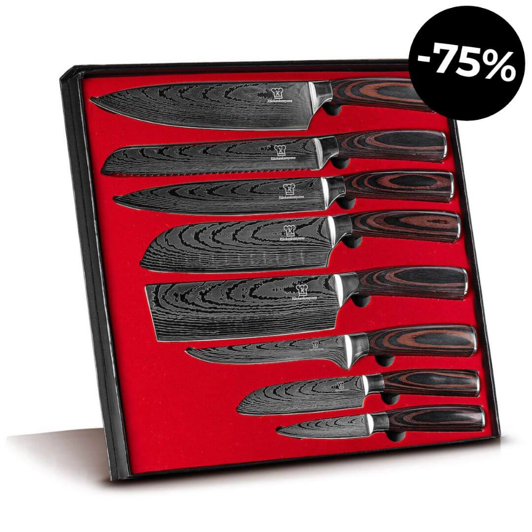 Premium Knivsæt 8 dele