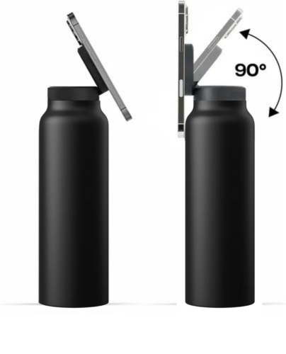 Holder360° MagneticBottle: Magnetisk Vandflaske Telefon Holder