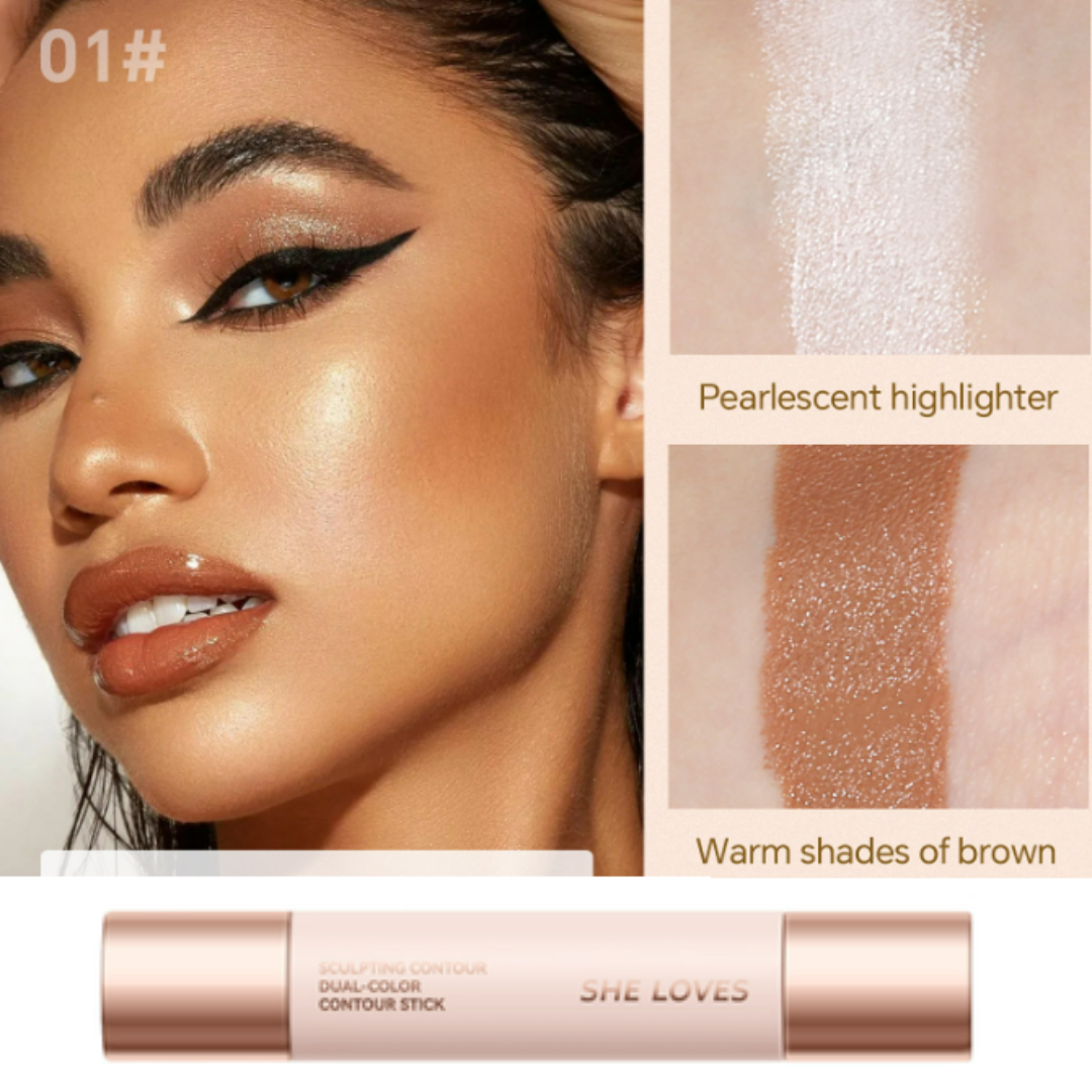 ContourStick - Dual Farve Kontur Makeup Stok