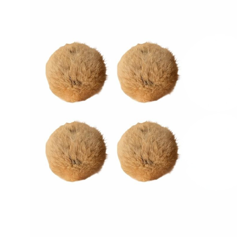 Catfri® PlushBall - Kattevenlig Plysbunny Bold Kattelegetøj