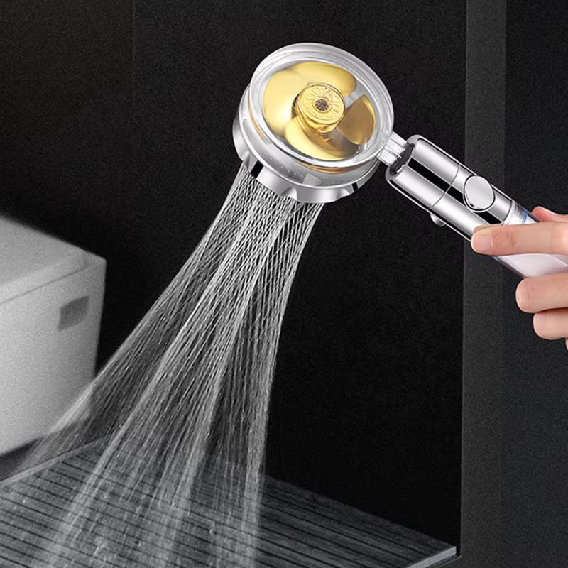 Borhe® SpinShower: 360° Roterende Højtryk Bruser Hoved