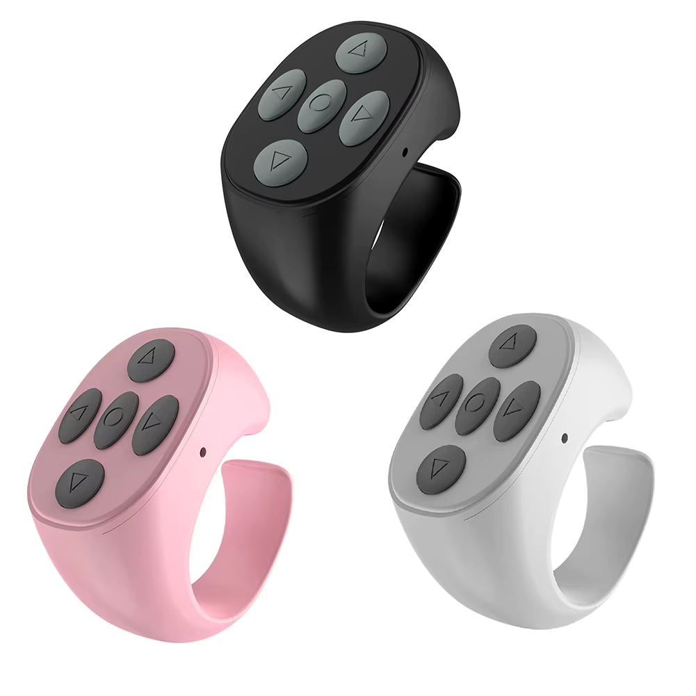 FingerRemote: Trådløs Bluetooth Bæres på Fingeren Fjernbetjening Kontrol