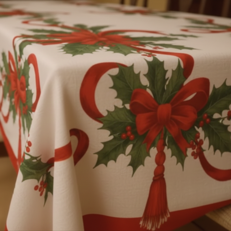 Globetrek° TableCovers: Holdbar Rektangulær Jul Bord Duge