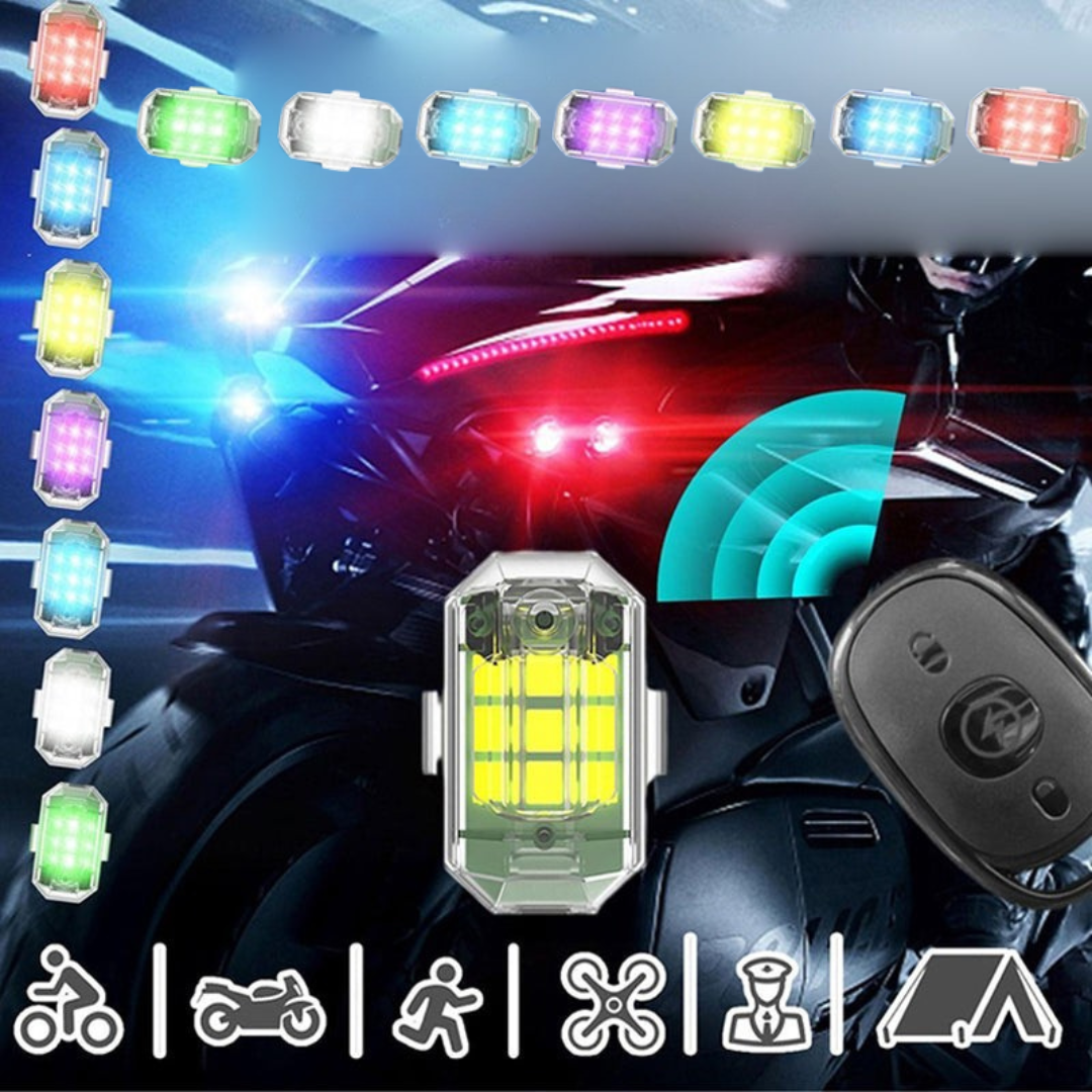 Ledsen™ FlashingLight: Trådløs Fjernstyret LED Blinkende Lys