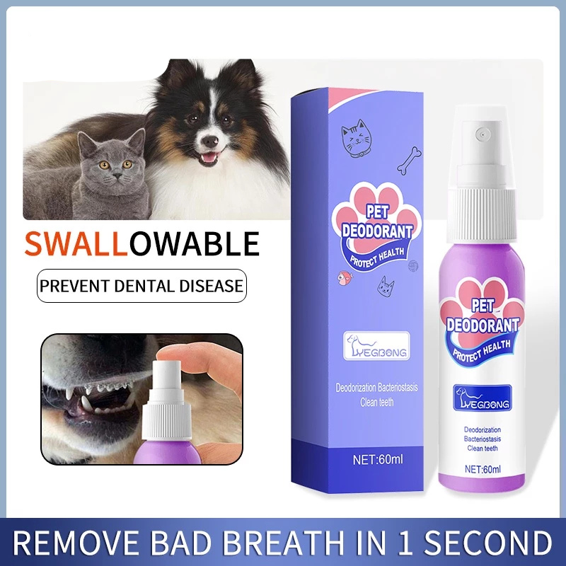 DogCatFri™ PetSpray: Kæledyr Åndedræt Opfrisker Spray