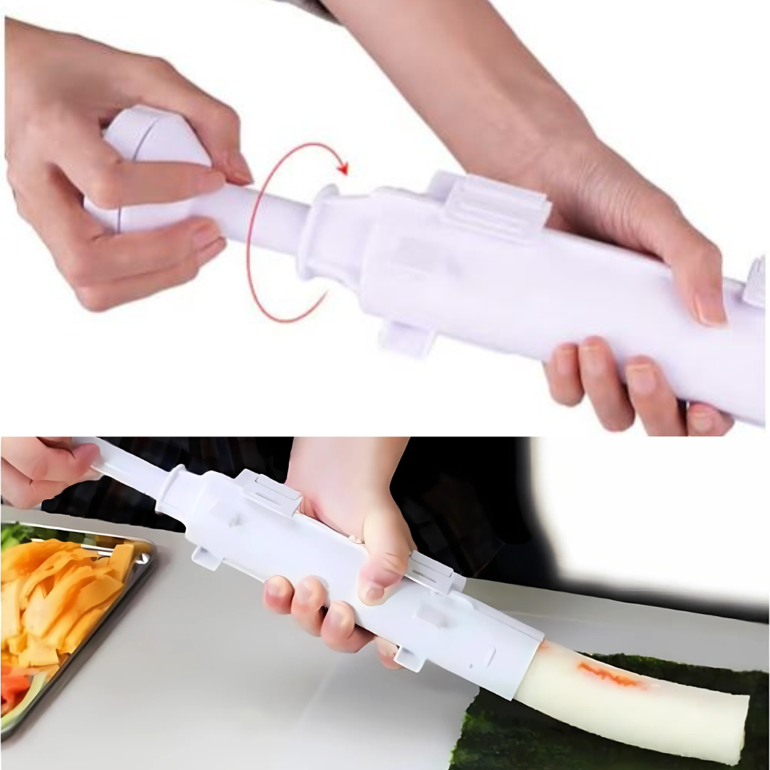 Globetrek° SushiRoller: DIY-Raket Sushi Skimmel Roller Pro