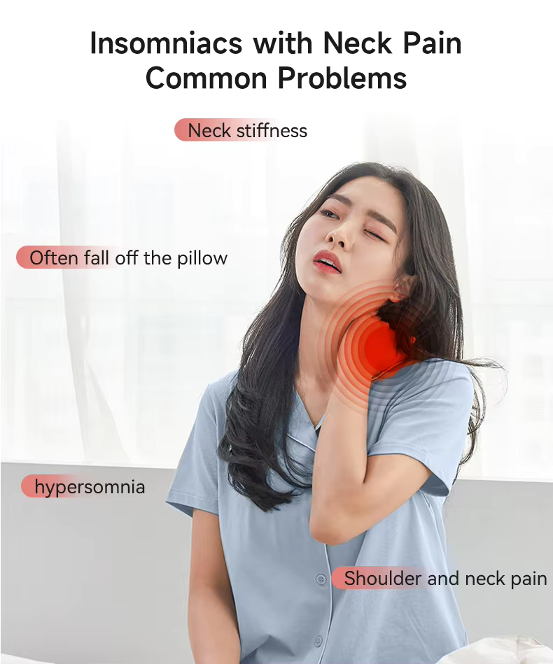 CurvePillow - Blød Ergonomisk Kurve Pude