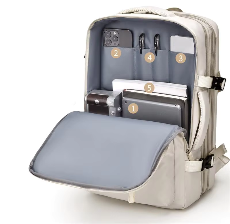 Icone™ TravelPack: Stor Holdbar og Vandtæt Rejser Rygsæk