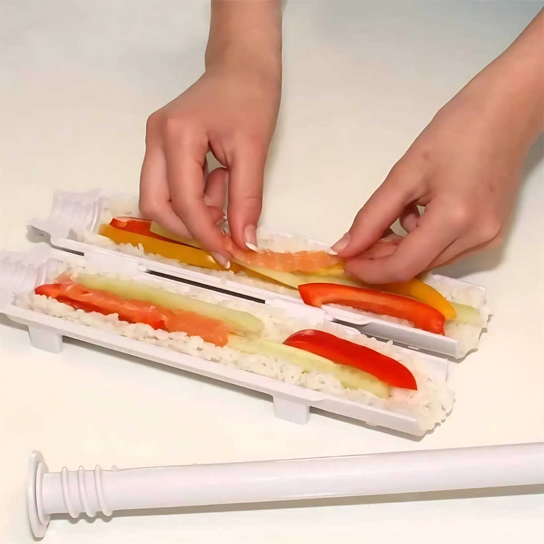 Globetrek° SushiRoller: DIY-Raket Sushi Skimmel Roller Pro