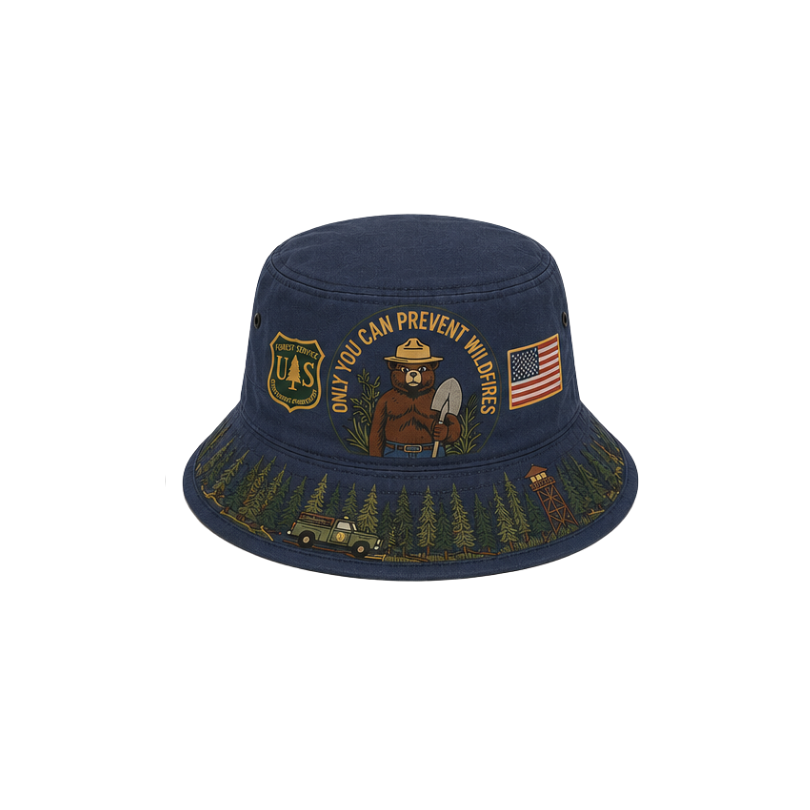 Icone™ BoonieHat - Komfortabel Udendørs Eventyr Boonie Hat Med Trykt Design