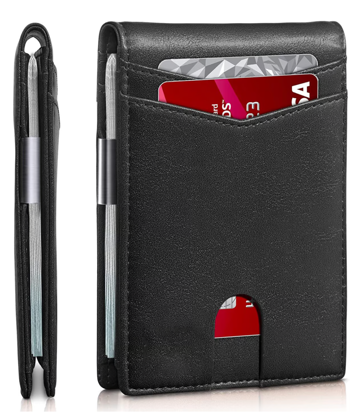 Icone™ SlimWallet: Ultra Slank Og Sikker RFID Læder Pung Til Mænd