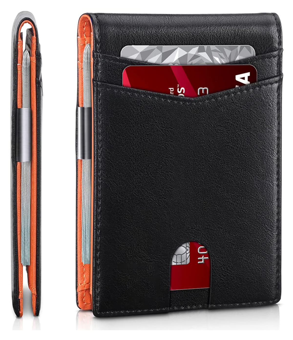 Icone™ SlimWallet: Ultra Slank Og Sikker RFID Læder Pung Til Mænd