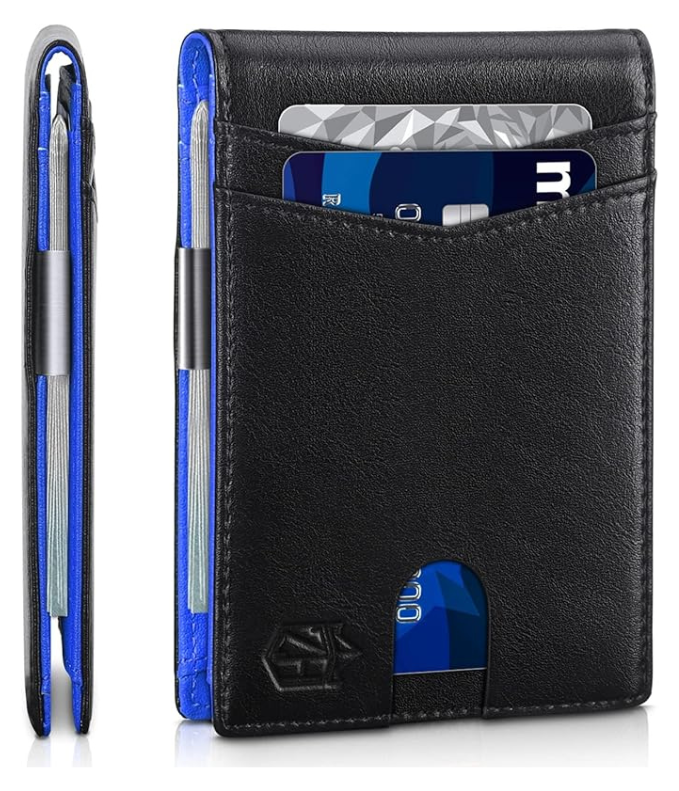 Icone™ SlimWallet: Ultra Slank Og Sikker RFID Læder Pung Til Mænd