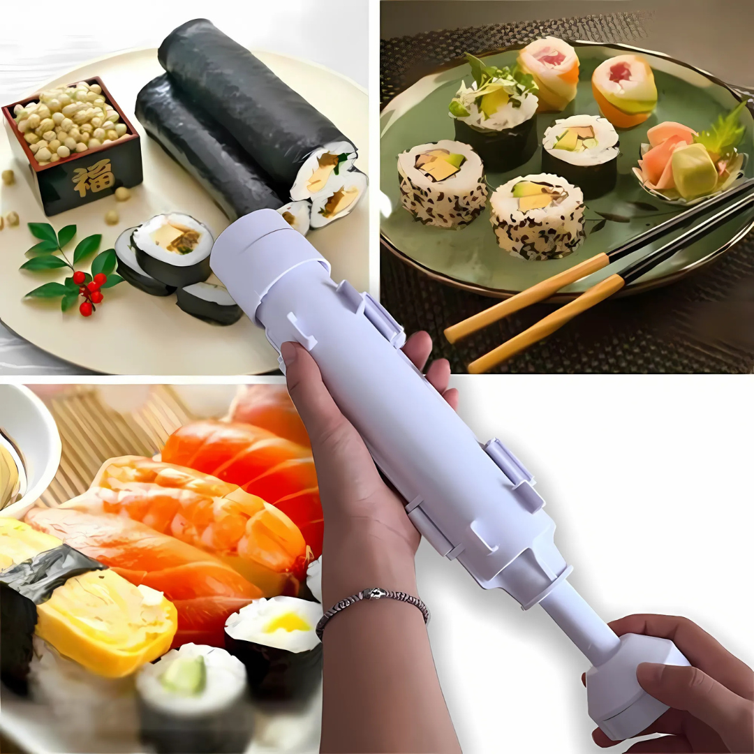 Globetrek° SushiRoller: DIY-Raket Sushi Skimmel Roller Pro