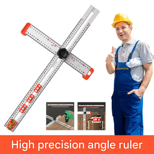 DrillRuler - 2 i 1 Boremaskine Positionering Lineal