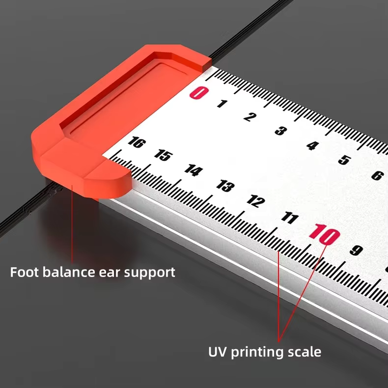 DrillRuler - 2 i 1 Boremaskine Positionering Lineal