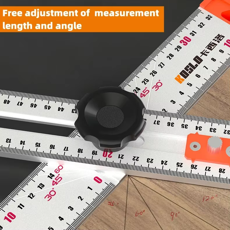 DrillRuler - 2 i 1 Boremaskine Positionering Lineal