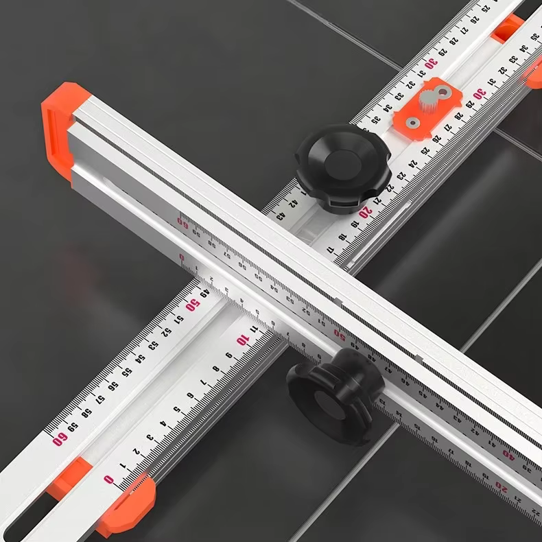 DrillRuler - 2 i 1 Boremaskine Positionering Lineal