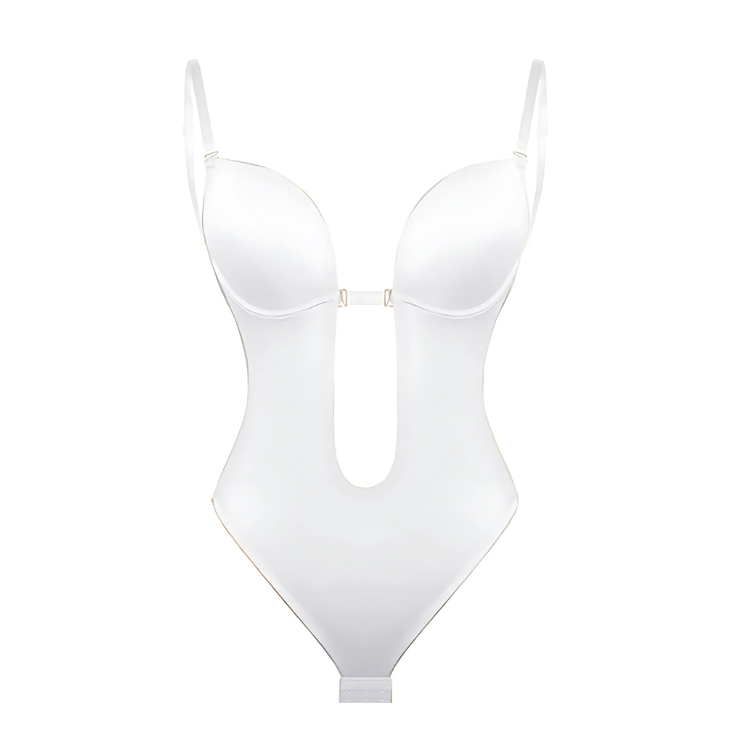 Icone™ SeamlessBodysuit: Lavt Snit Sømløs Bodysuit Shapewear