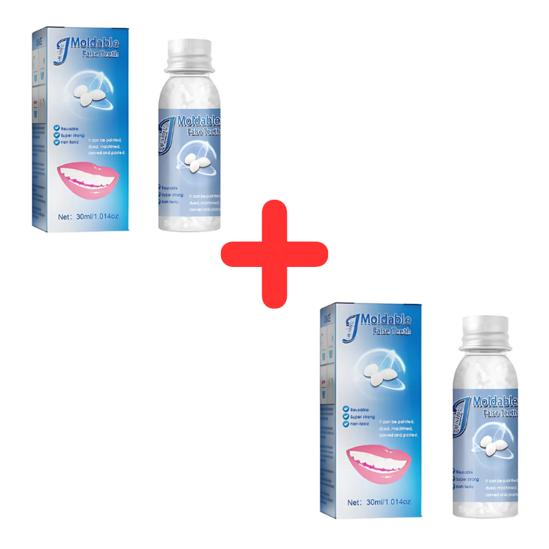 TeethRepair™ 1+1 GRATIS: Naturligt-Udseende Tænder Reparation Kit