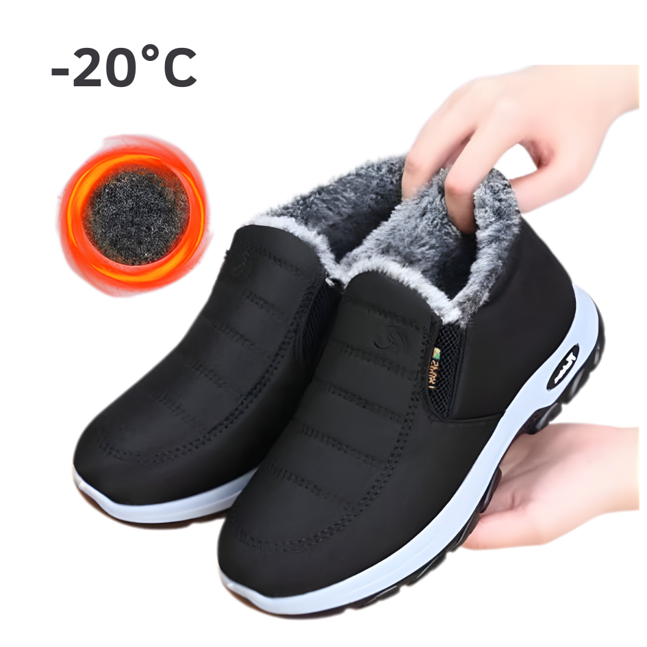 Happy™ WinterBoots:  Mænd Og Kvinder Let Smutte-På Fleece Forede Vinter Støvler