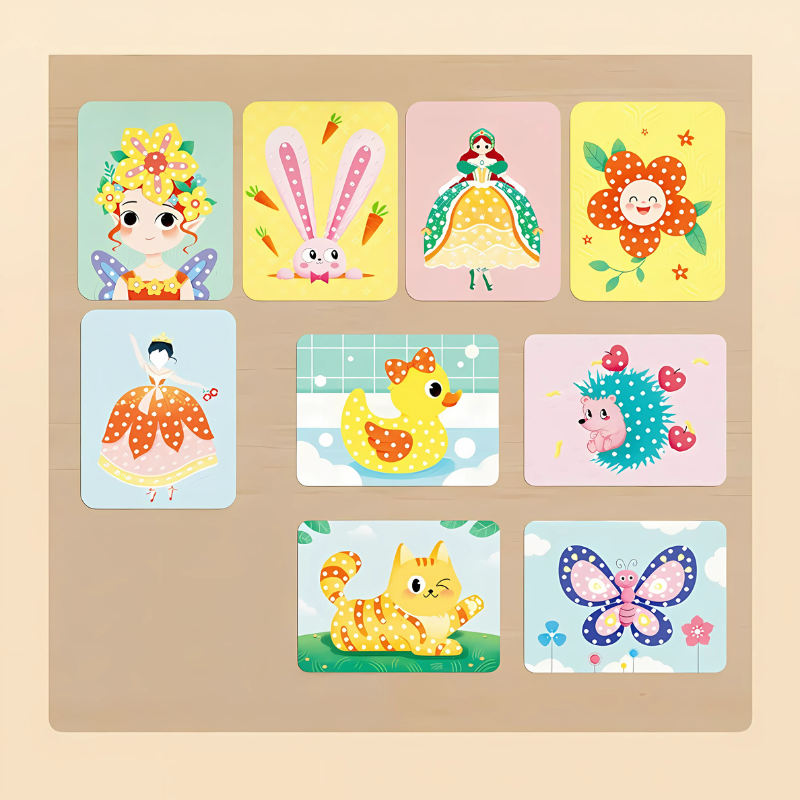 Kletshuts™ PokeArt - DIY Stikke Kunst 3D Håndværk Sæt