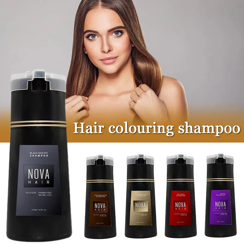 Rose® DyeShampoo: Øjeblikkeligt Hår Farve Shampooen