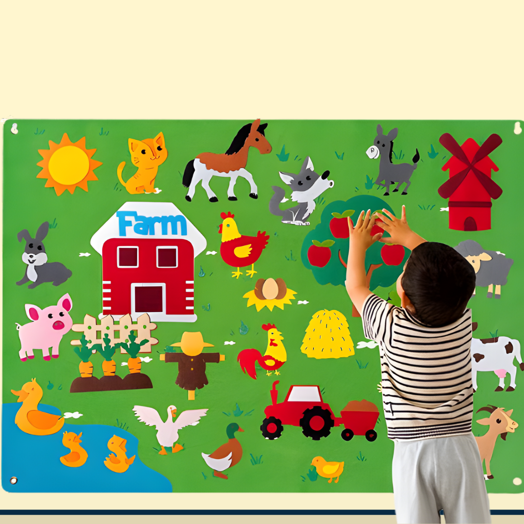 Kletshuts™ LearningBoard: Interaktivt Tidlig Uddannelse Læring Tavle Sæt
