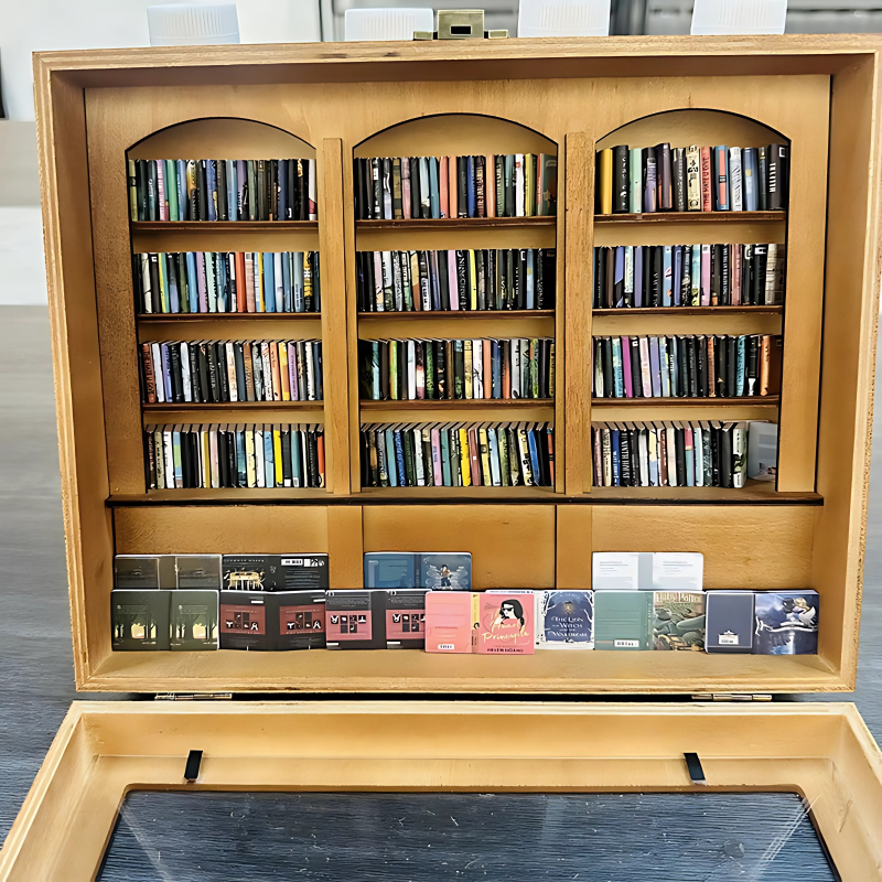 AnxietyBookshelf - Ryst og Arranger Angst Boghylde