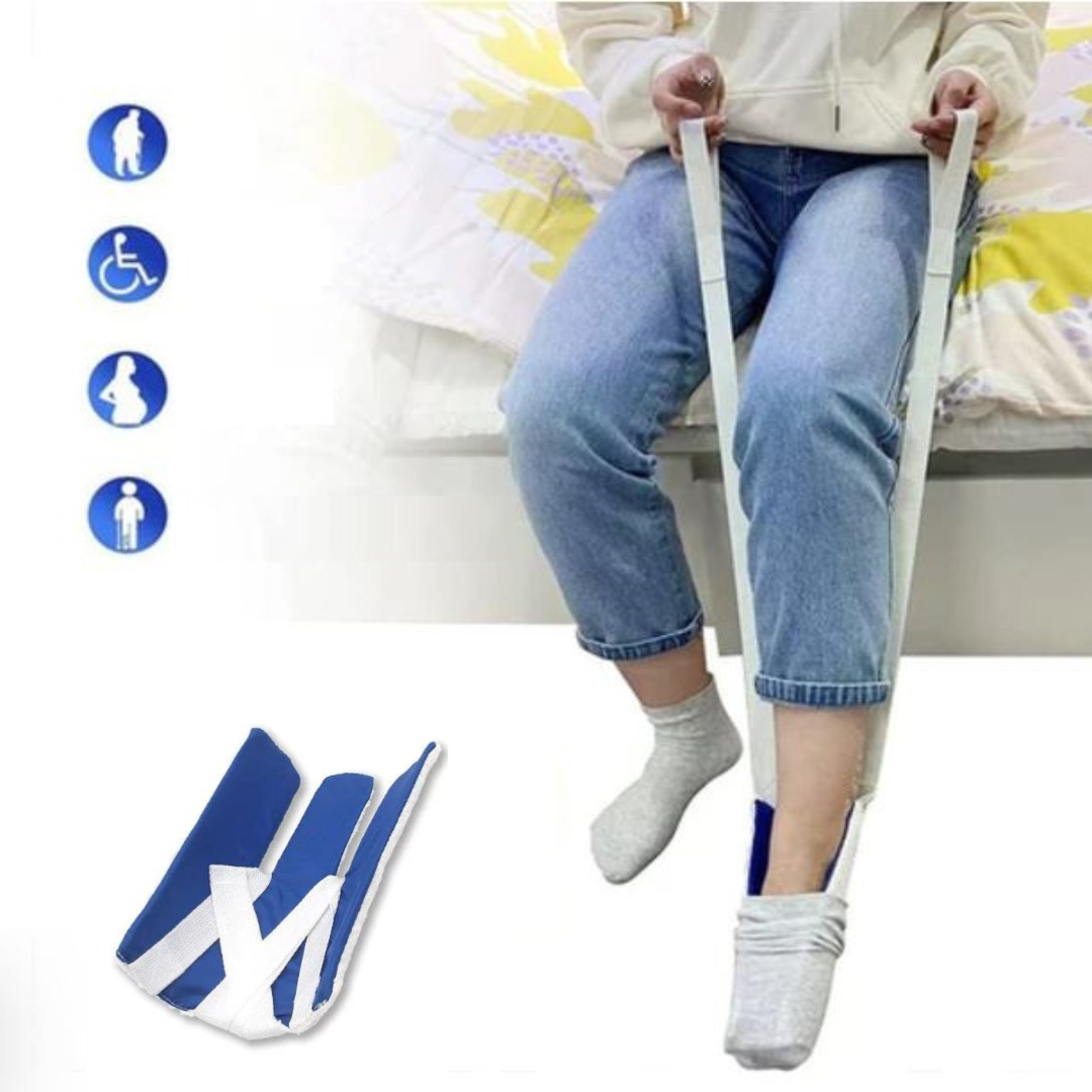 SockHelper - Ingen bøjning Sok Skyder Hjælper