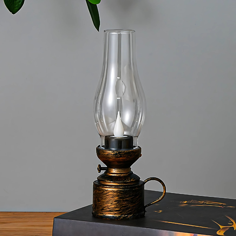 Ledsen™ VintageLamp 1+1 GRATIS: Årgang LED Petroleum Lampe Med Flimrende Flamme