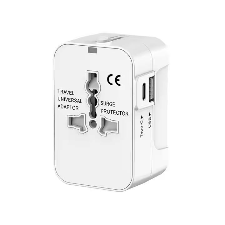 UniversalAdapter - Universal Dual Ports Rejse Kompakt Adapter