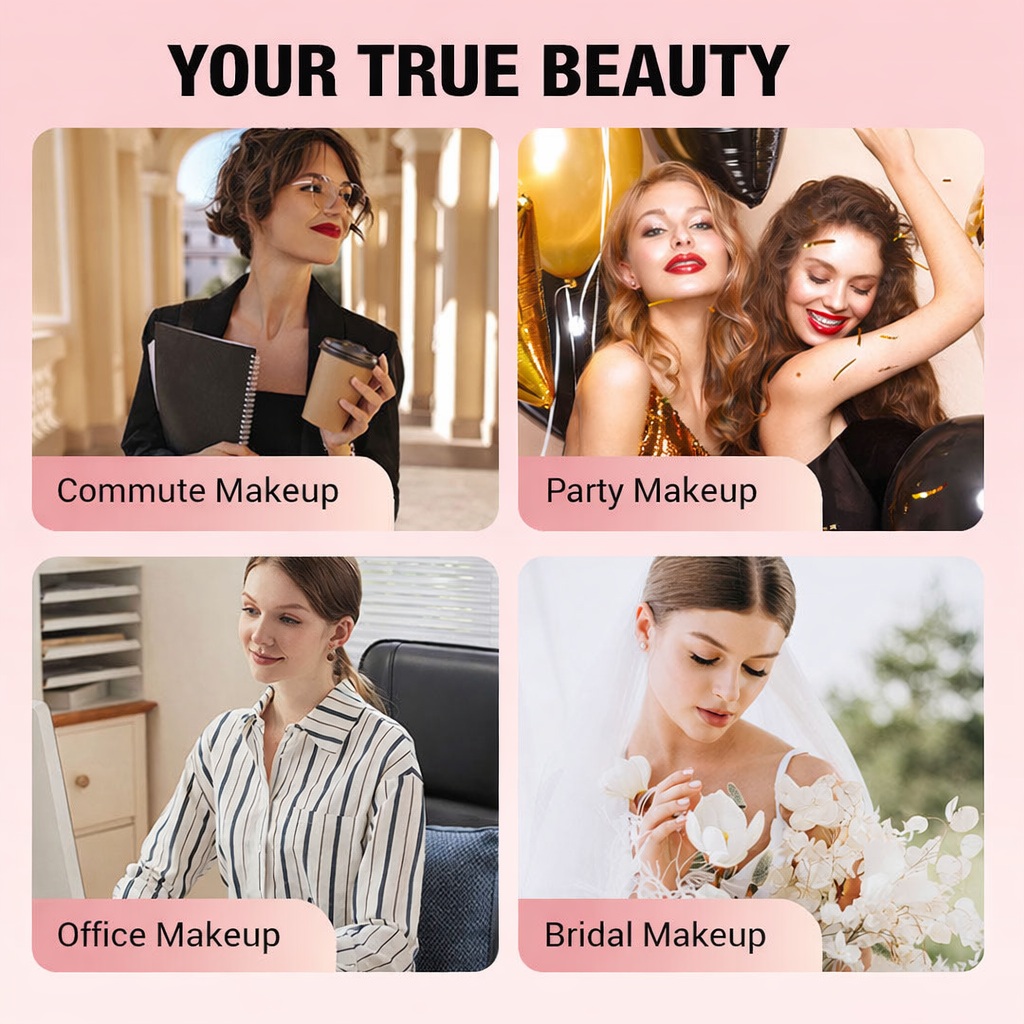 BeautyKit – Professionel Alt-i-én Makeup Kollektion Komplet Skønhedssæt Kit