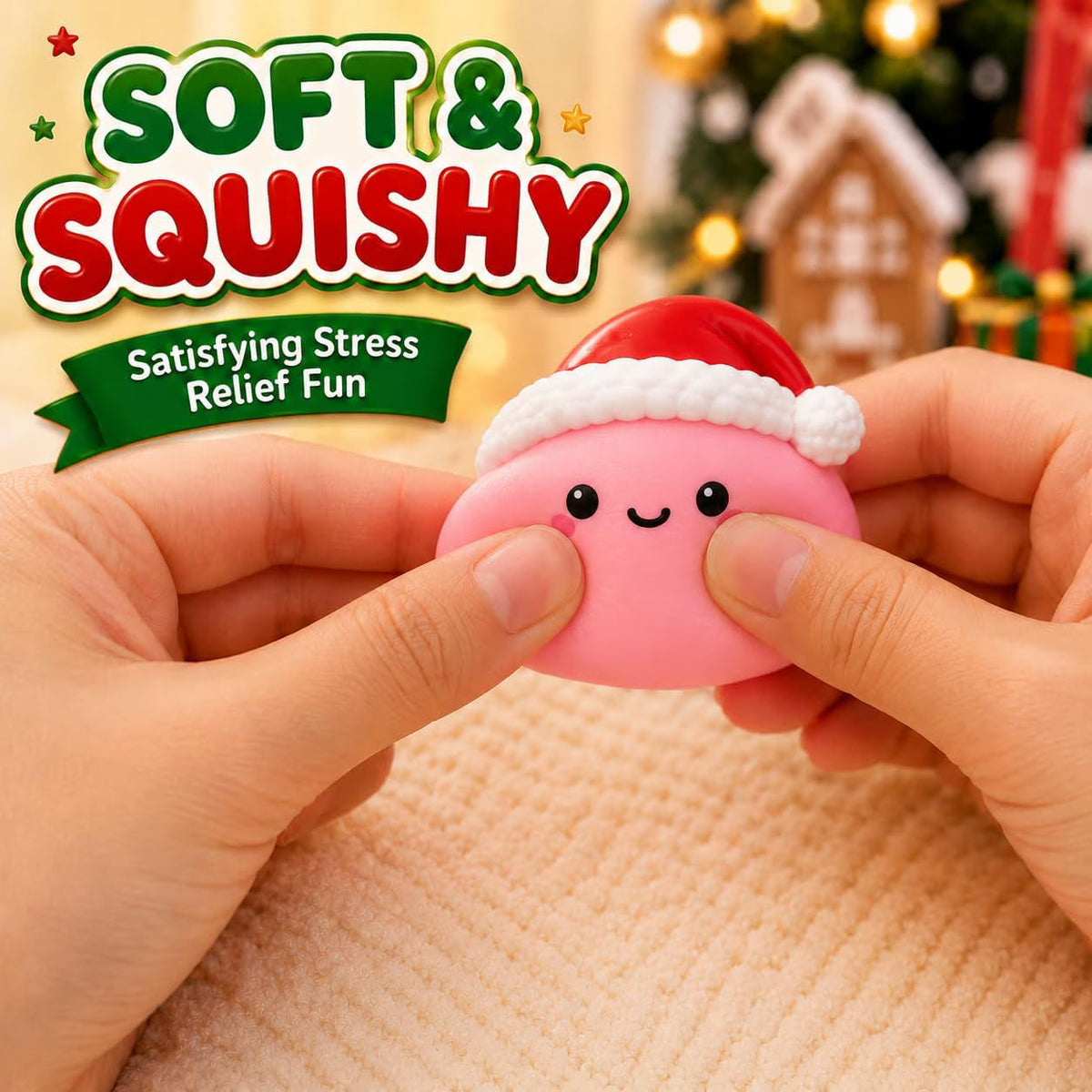 Kletshuts™ SquishyAdvent: Mini Squishy Overraskelser Dumpling Julekalender
