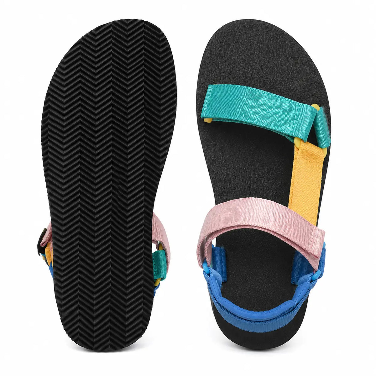 Barfodssandaler til damer til gåture og sommerrejser