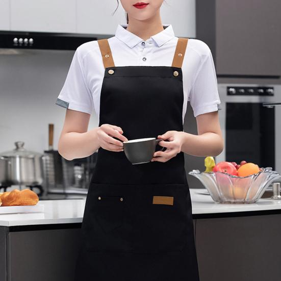 Icone™ KitchenApron 1+1 GRATIS - Unisex Elegant og Holdbart Multi-lommer Køkkenforklæde