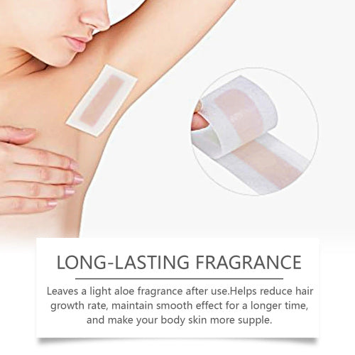 Duftende voksstrips til ansigt og krop