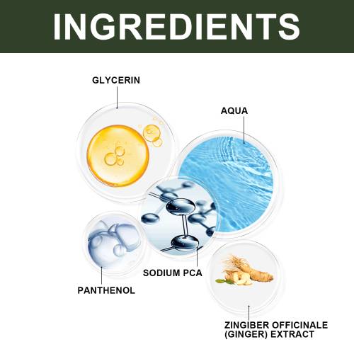 Ginseng ingefær hårspray