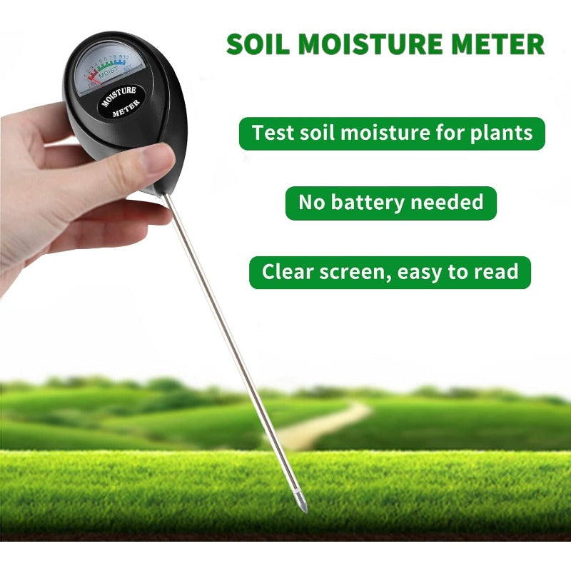 SoilTester 1+1 GRATIS: Alt-I-Én Jordfugtighedsmåler Tester Værktøj