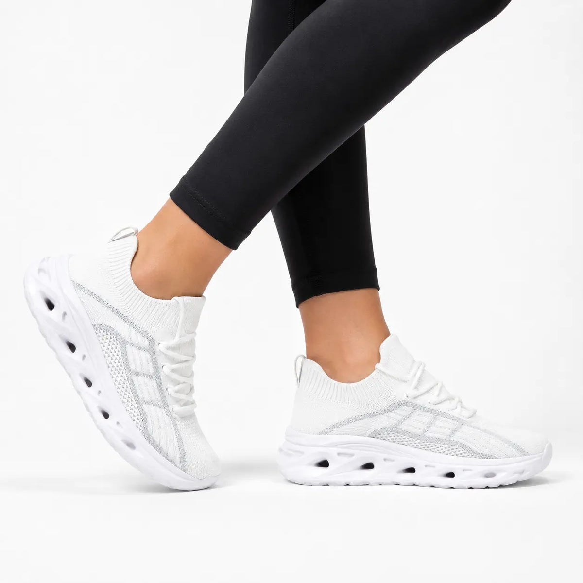 Ortopædiske gåsko med bred tåboks og fodstøtte – unisex komfortsneakers