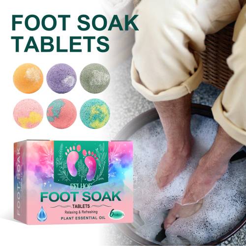Ingefær havsalt fodbadkugler