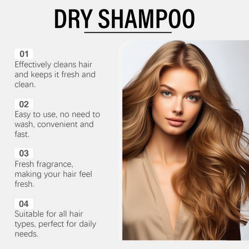 Vanilje tørshampoo-spray